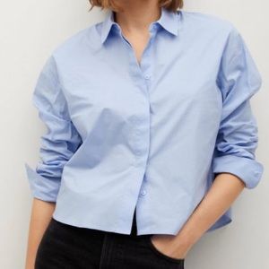 Mango Casima Crop blue size Large